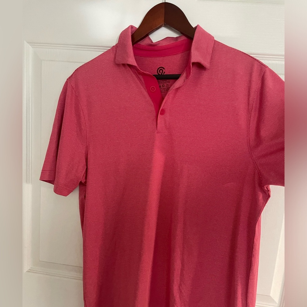 Men's Pink Polo Shirt